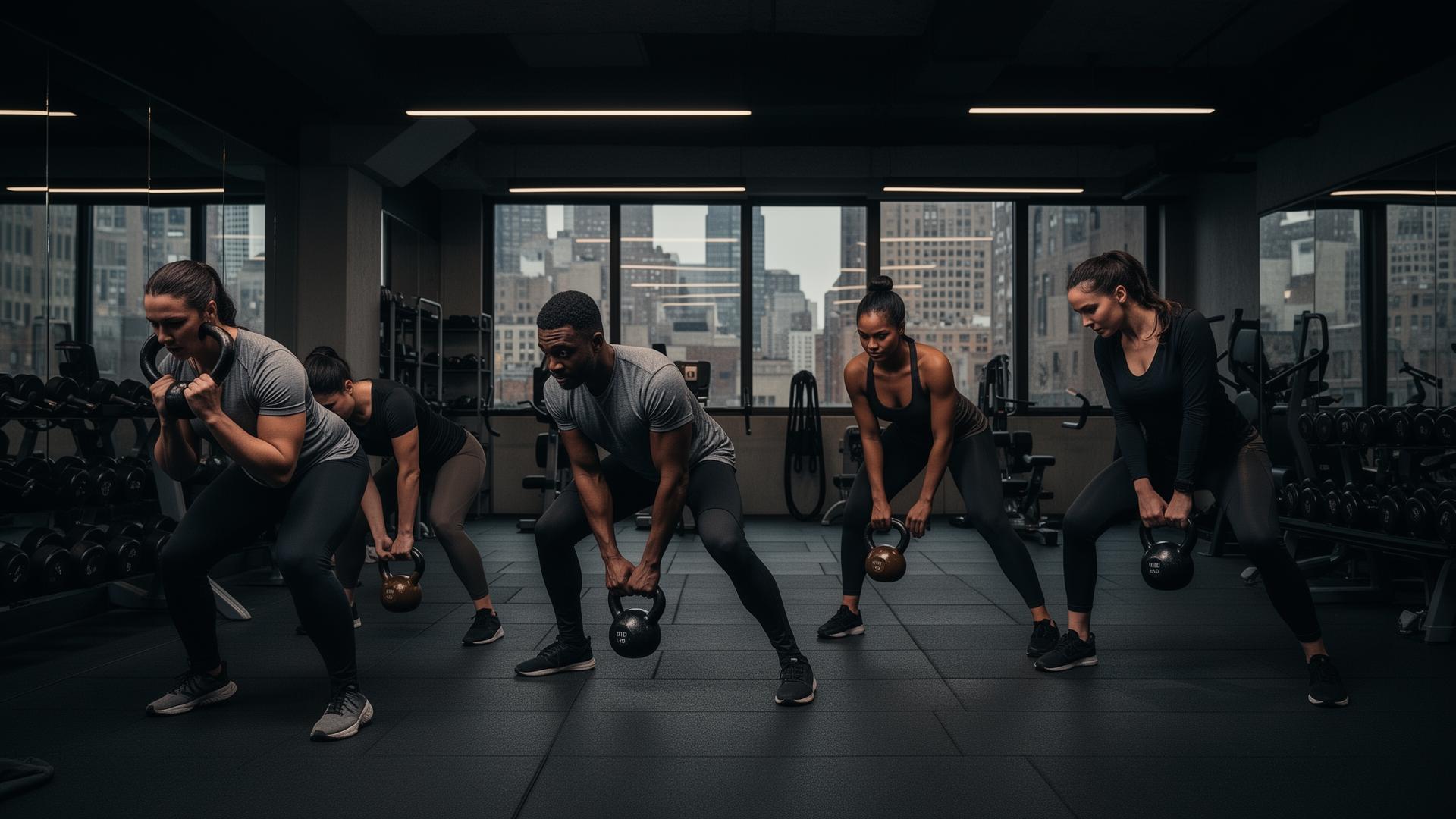 Small group training session